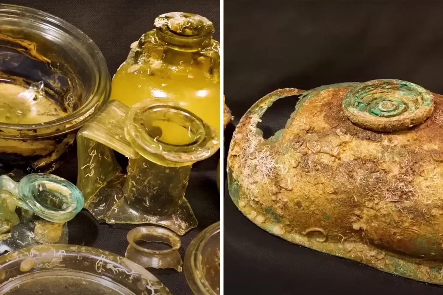 Rare Glassware Was Just Recovered From a 2,000-Year-Old Shipwreck—Watch the Epic Discovery Here