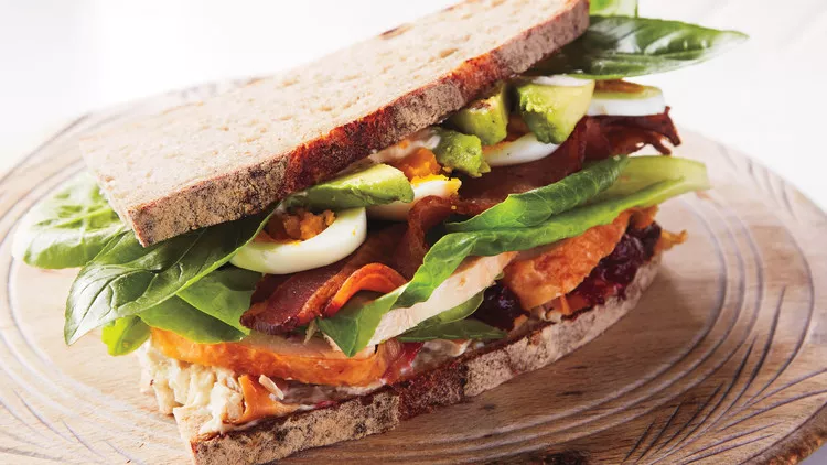 Turkey Cobb-Salad Sandwich
