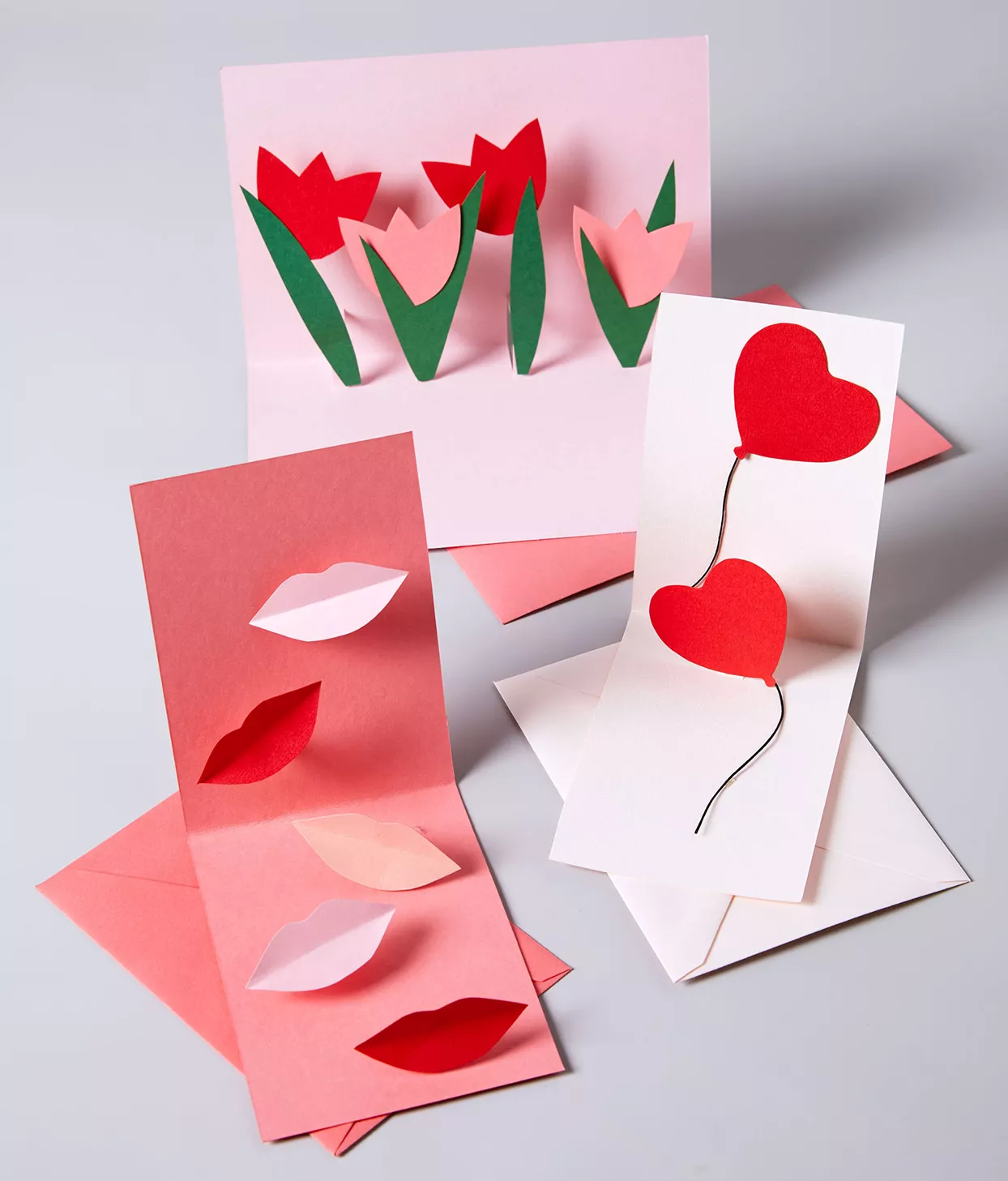 pop-up valentines day DIY cards